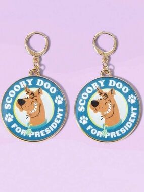 Scooby Doo Dangle Earrings